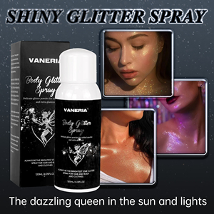 Body <strong>Glitter</strong> <strong>Spray</strong> <strong>Hair</strong> <strong>Glitter</strong> <strong>Spray</strong> Private Label Custom Quick-Drying Long Lasting Shimmer <strong>Spray</strong> for Festival - Product Image 3