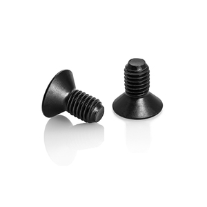 <b>Flat</b> Head Metric <b>Screw</b> Carbon Steel Class 8.8 Black Coating Coarse Thread 10mm Cap Diameter - Product Image 2