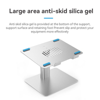 Offre Spéciale Structure Robuste Hauteur Angle Réglable Support Pour Ordinateur Portable En Alliage D'aluminium Debout En Gros Support Pour Ordinateur Portable