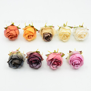 Cabezas de Rosa Artificial Dongchen Crafts, 3.5-4 cm, Flor de Seda para Decoración de Bodas, Hogar y Fotografía - Product Image 4
