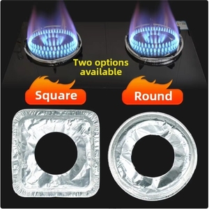 Copri Fornelli in Metallo Riutilizzabile di Alta Qualità, Grado Alimentare, Coperture Circolari Stampate per Bruciatori a <span class=keywords><strong>Gas</strong></span>, Resistenti al Calore - Product Image 3