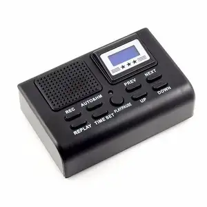 Telephone Recorder,Sourcingbay Digital Voice Recorder Box Home Landline Telephone Call Record System for Recording Telephone Con