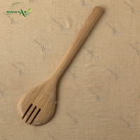 Ensemble de cuillères en bambou écologiques et durables OEM/ODM, capacité 10 ml, design personnalisé pour cadeaux, ustensiles de cuisine du Vietnam