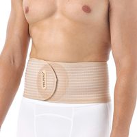Ceinture hernie pour hommes et femmes liant de soutien abdominal avec coussinet de compression