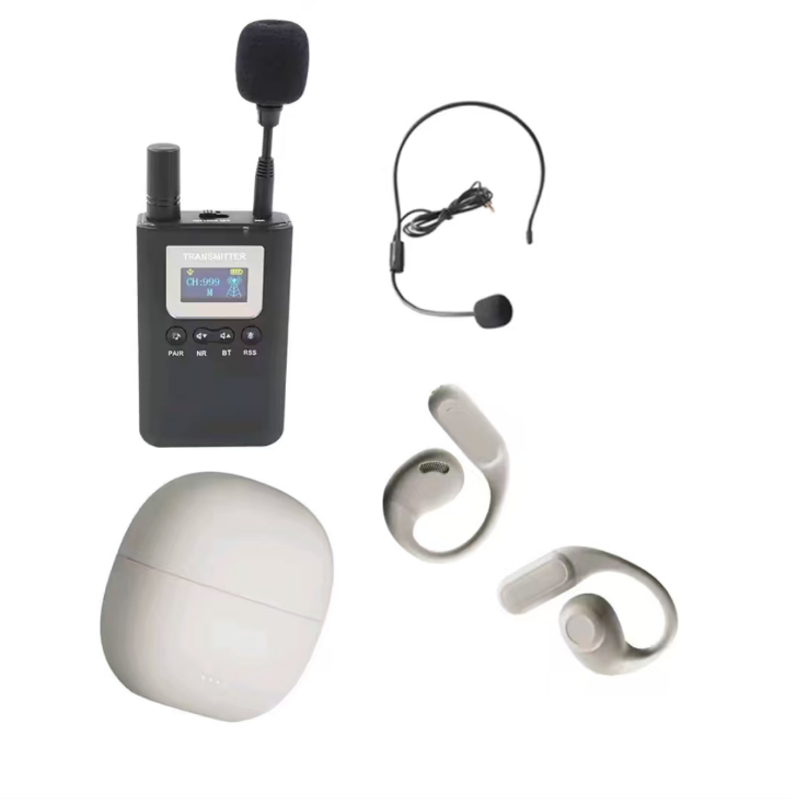 High performance Wireless Tour <strong>Guide</strong> system 2.4G Global Universal Frequency High-end <strong>Bluetooth</strong> earphones 7701 devices