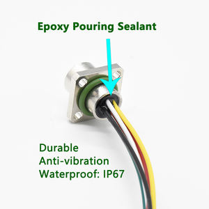 Konektor M12 6 Pin konektor industri kabel las wanita otomotif colokan tahan air M12 konektor Panel - Product Image 3