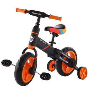 Yüksek kaliteli 12 inç lastik tekerlekli çocuk yürüyüş bisiklet bisiklet yok pedalı mini koşu denge bisikleti 1 2 yıl çocuk