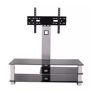 <strong>Corner</strong> TV <strong>Stand</strong>, Beautiful Design Home Use Glass TV <strong>Stand</strong> with Bracket - Product Image 2
