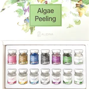 2024 una 85% etichetta privata Alga Alga Alga estratto di alghe Peeling per le donne la cura della pelle Micro-agugliatura siero cicatrice rimuovere maschera