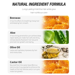 แท่งขี้ผึ้งสำหรับผมดูแลเส้นผมแท่งขี้ผึ้งสำหรับการควบคุมขอบเส้นผมฉลากตามสั่ง - Product Image 3