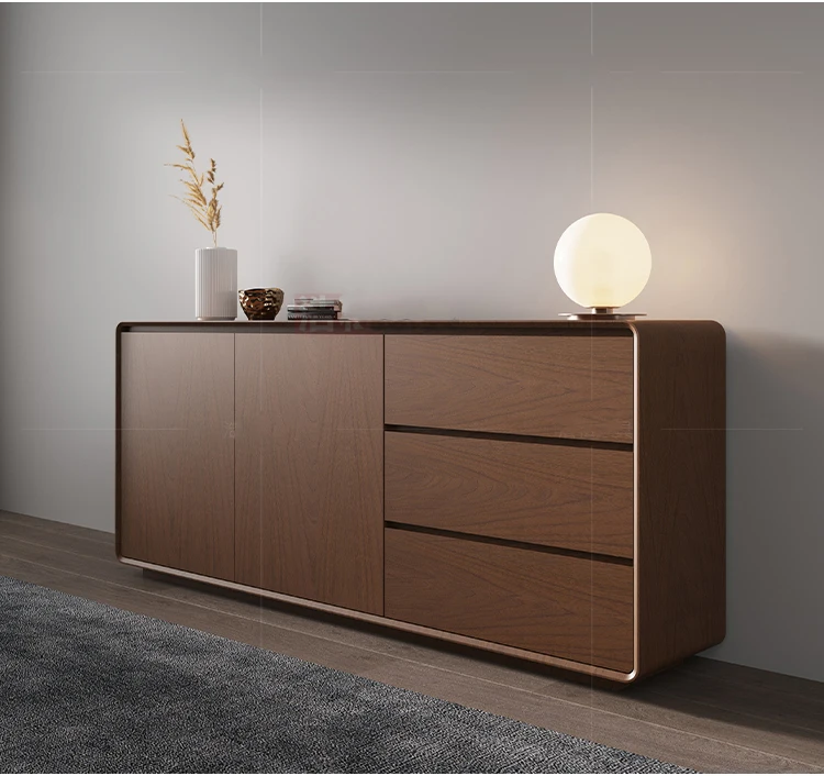 Moderner Stil Luxus Esszimmer Wohnzimmer möbel Modernes Side board Schrank Hochglanz Holz Side board