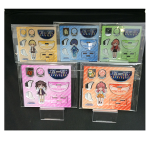 ขายร้อนที่กำหนดเองที่นิยมเครื่องประดับอะนิเมะอะคริลิโต๊ะยืนขายส่ง - Product Image 1
