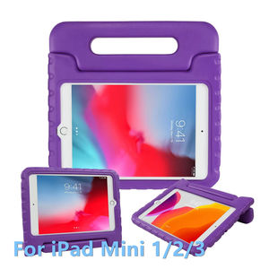 HGD Vente en gros Étui pour enfants avec poignée pour iPad Mini 1/2/3 7,9 pouces 2019 : Housse de tablette en EVA souple antichoc avec support et poignée - Product Image 2