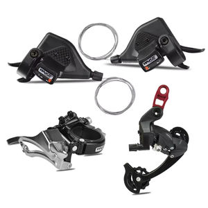 Juego de <span class=keywords><strong>desviador</strong></span> de velocidad 8/9/10, <span class=keywords><strong>desviador</strong></span> de bicicleta para bicicleta de montaña, juego de <span class=keywords><strong>desviador</strong></span> trasero delantero - Product Image 1