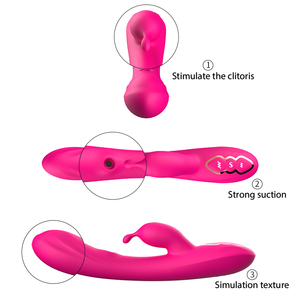 Mainan Seks <span class=keywords><strong>Vibrator</strong></span> Hisap Vagina 7 Kecepatan untuk Wanita Pijat Titik G Stimulasi Hisap <span class=keywords><strong>Internal</strong></span> Masturbasi Perlengkapan Dewasa - Product Image 3