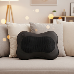Coussin de massage électrique Shiatsu avec 4 têtes de massage, double pétrissage rotatif et <span class=keywords><strong>chauffage</strong></span> pour la maison, la <span class=keywords><strong>voiture</strong></span> et le bureau - Product Image 3