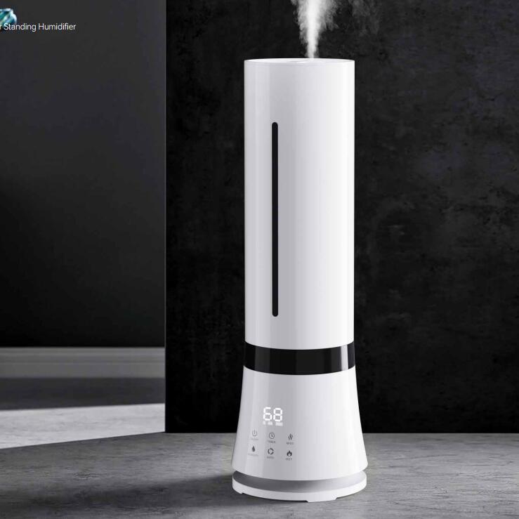 Intelligent Home Appliance Smart Auto Humidistat 9L Smart Unique LED Light Silent Sleep Mode Ultrasonic Warm Mist Humidifier