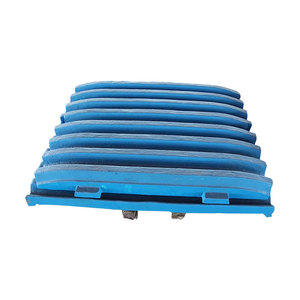 C160 Fixed Movable V150 Jaw Plate Mn18Cr2 High Manganese Steel Casting for Qurries Equipment - Product Image 2