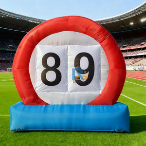 Ballons d'<span class=keywords><strong>anniversaire</strong></span> portables de haute qualité personnalisables, signe gonflable géant, marqueur de sol <span class=keywords><strong>pour</strong></span> les jeux et les activités - Product Image 2