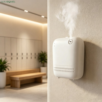 Diffuseur d'arômes intelligent IoT AE109 150 ml, nébuliseur à air froid mural à batterie, machine diffuseur d'arômes, fabrication OEM ODM