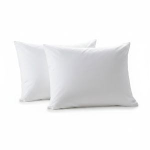 Oreiller en silicone avec tissu extérieur en coton de 950 g, motif uni - Product Image 2