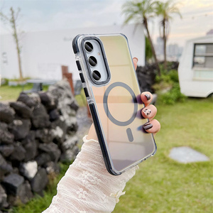 Para <span class=keywords><strong>Galaxy</strong></span> A55 A56 A36 A26 A16, funda de teléfono magnética que cambia de Color para <span class=keywords><strong>Samsung</strong></span> S25, funda <span class=keywords><strong>ultra</strong></span> protectora, diseño degradado de Color - Product Image 5