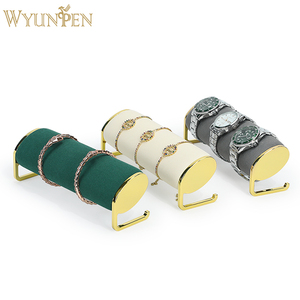 Sang Trọng Sợi Nhỏ Kim Loại Trang Sức Hiển Thị Đứng Cho Đồng Hồ Bangle Vòng Đeo Tay Tổ Chức Kim Loại Trang Sức Hiển Thị Chủ - Product Image 5