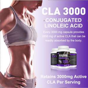 Suplemen olahraga dukungan latihan <span class=keywords><strong>safflower</strong></span> minyak terkonjugasi asam Linoleic cla softgel kapsul - Product Image 3