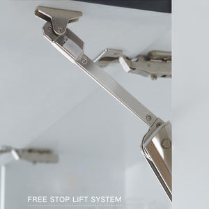 Supporto per Ante in Ferro Regolabile 250-500mm per Cerniere o Cerniere a Battente per Mobili - Product Image 5