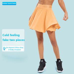 2023, оптовая продажа, женские теннисные Спортивные шорты высокого качества с индивидуальным логотипом, с внутренним боковым карманом, для йоги, для женщин - Product Image 2