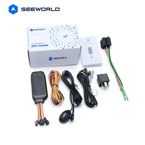 محرك SEEWORLD R31 مع بطارية مضادة للماء/كشف Acc/إيقاف تتبع المركبات GPS & GSM