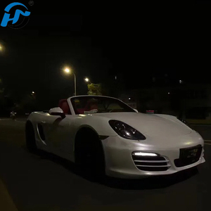 PET TPU Cast Self Repair Self Healing Car Wrap Vinilo Perla Metal Satén Mate Metálico Marfil Blanco Color PPF Pegatinas para autos - Product Image 5