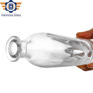 Garrafa de Vidro de 500ml com Fundo Grosso e Tampa Oval para Vodka, Rum, Gin e Whisky com Rolha - Atacado de Fábrica - Product Image 3