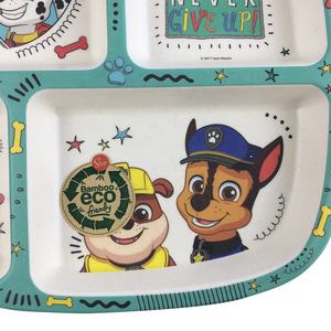 <span class=keywords><strong>Assiette</strong></span> de bébé en fibre de <span class=keywords><strong>bambou</strong></span> pour enfant, design personnalisé avec <span class=keywords><strong>compartiment</strong></span>, 6-9 pouces - Product Image 3