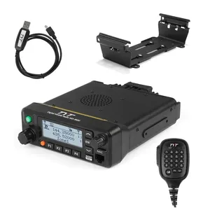 Walki talki de doble banda, walkie talkie móvil de alta potencia, MD-9600, 50W, VHF, UHF