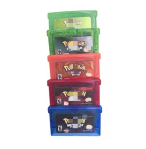 Cartouche de jeu vidéo de qualité supérieure pour GameBoy Advance Pokemoned Emerald Firered Ruby Sapphire Leafgreen Game Card pour GBA - Product Image 1
