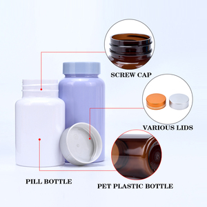 Chai Nhựa Đựng Thuốc 80Ml 100Ml 120Ml 150Ml Chai Thuốc Viên Dược Phẩm Thú Cưng Có Nắp Đậy Chai Đựng Vitamin Y Học - Product Image 2