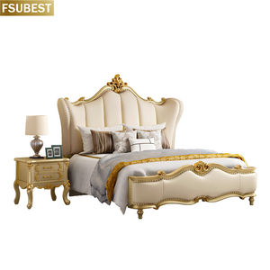 Marco de Cama de Lujo Estilo Diseñador para 2 Personas, Muebles de Dormitorio, Base para Cama Doble o King - Product Image 6