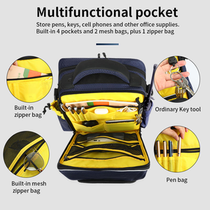 Sac de voyage <span class=keywords><strong>en</strong></span> nylon fonctionnel, léger, grande capacité, durable, portable, avec fermeture éclair étanche, personnalisable avec logo OEM d'usine, 40L - Product Image 6