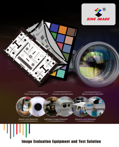 Tabla de prueba de claridad de la cámara de vigilancia YE0227 Enfoque de lente Conjunto de cámara infrarroja Enfoque trasero Tarjeta de color de depuración - Product Image 5