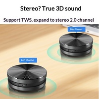 [Stock Directo de Fábrica] Nuevo Altavoz de Conducción Ósea 5.1 TM001 con Carcasa Metálica, Ventosa, RGB y Bajos Profundos - Altavoz de Tecnología Avanzada
