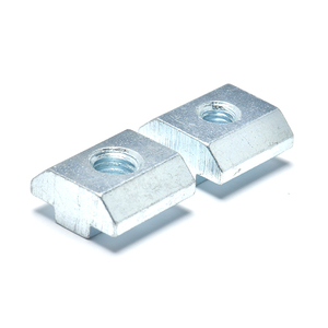 Écrou en T traité au <span class=keywords><strong>zinc</strong></span> offrant un support précis du <span class=keywords><strong>profil</strong></span> linéaire transversal - Product Image 1