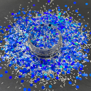 Compre uno y obtenga uno gratis Cosmético ecológico Holographic Chunky Glitter mix - Product Image 5
