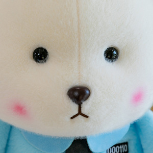 Policier ours en peluche peluche pull ours poupée pull ours peluche jouet oreiller coussin Graduation saint valentin cadeau - Product Image 4