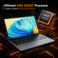 Yepyeni 15.6 İnç FHD IPS Ekranlı, AMD 3020C İşlemcili, DDR4 8GB RAM 256GB SSD'li, İş ve Eğitim İçin Windows 11 Pro'lu Laptop
