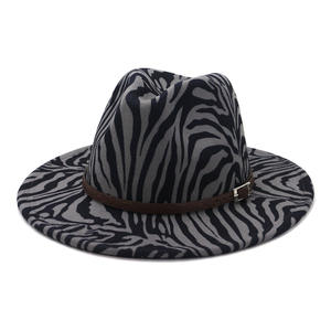 Promotional <b>Wool</b> <b>Felt</b> Fedora Hats Wide Brim Cheap Price High Quality New Arrival Stock Ready Fedora Hats - Product Image 4