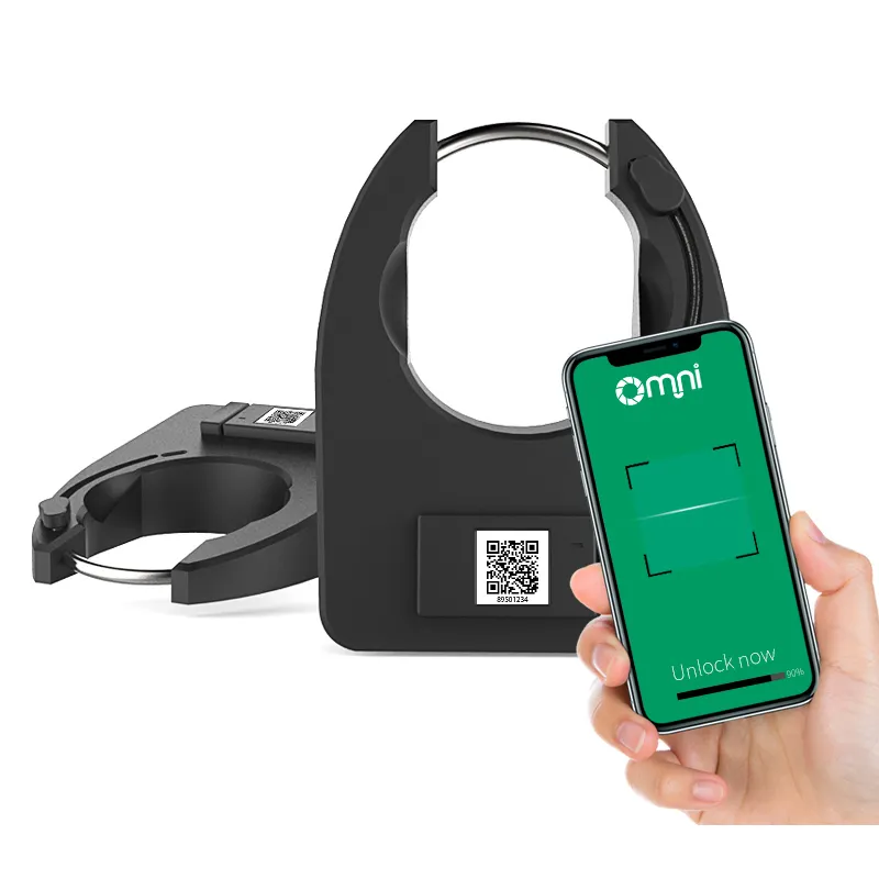 Omni RFID ble with GPS function and GPRS communication sharing bike e bicycle lock