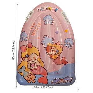 Planche de surf gonflable légère et durable en PVC écologique pour enfants <span class=keywords><strong>Bodyboard</strong></span> portable pour les activités nautiques océaniques natation pour enfants - Product Image 6