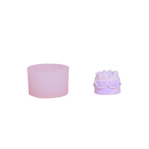 Hoa Silicone khuôn tự làm sô cô la fondant Rose hình nến khuôn hương liệu thạch cao nến khuôn - Product Image 5