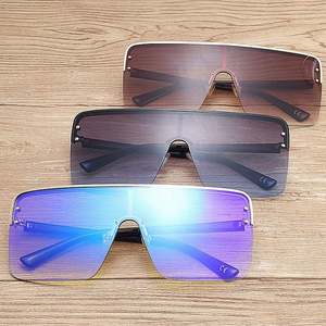 Gafas de Sol Cuadradas de Montura Grande con Protección UV400, Modernas y Personalizadas con Logotipo, para Hombre y Mujer, 2020 - Product Image 3